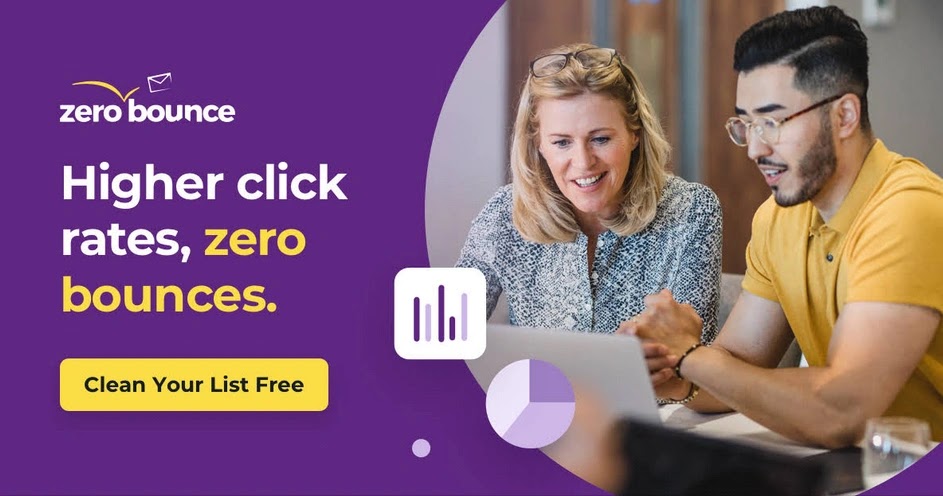 A display ad from zero bounce