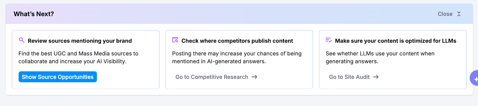 Visibility Overview Report image 4